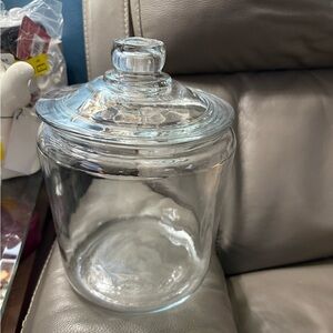 Clear Glass Jar with Lid - Classic Storage